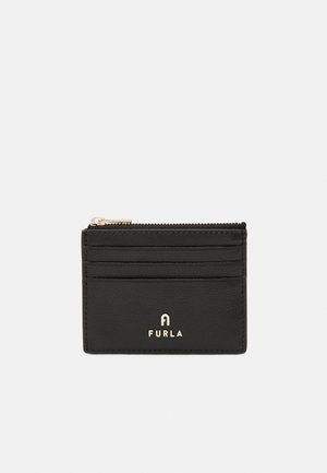 CAMELIA ZIPPED CARD CASE - Punge - nero