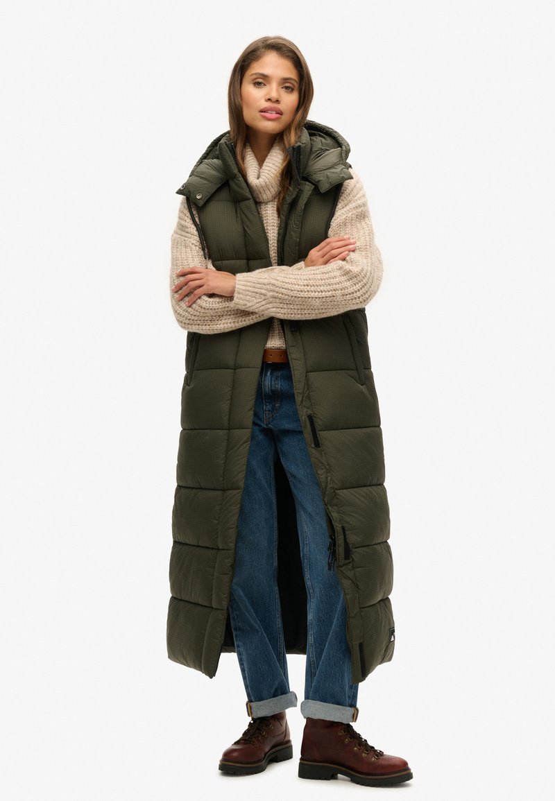 Superdry & Co Bodywarmer groen Superdry & Co Bodywarmer groen