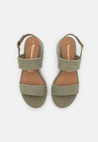 Tamaris Platform sandals - pistacchio