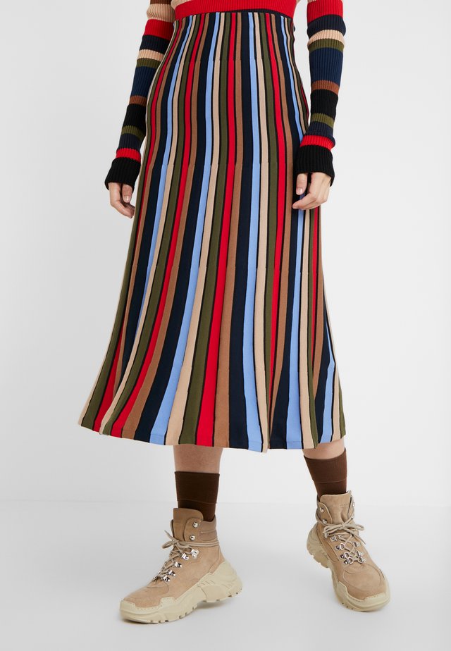 A-line skjørt - multicolore
