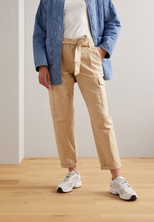 Esprit UTILITY PANTS - Cargo hlače - sand