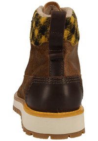 camel active Lace-up ankle boots - cognac