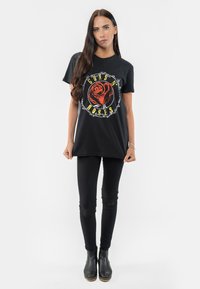 Paradiso Clothing GUNS N' ROSES CIRCLE - Print T-shirt - black