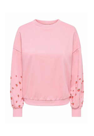 ONLBROOKE O NECK NOOS - Sweatshirt - sea pink
