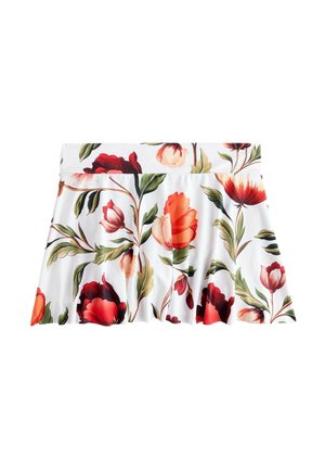 Strandkiegészítő - white red floral