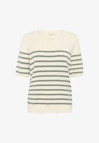 Sélectionné, laurel eggnog stripe