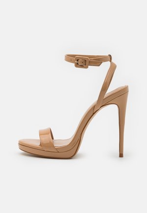 KAT - Platform sandals - dark beige