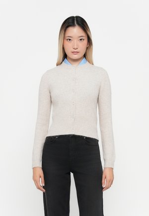 ONLHAVANNA BUTTON - Cardigan - pumice stone
