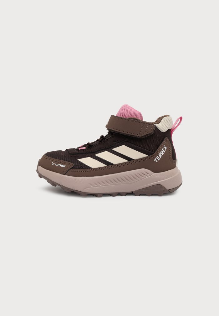 adidas ANYLANDER MID UNISEX - Hiking shoes - aurora coffee/wonder white/earth strata