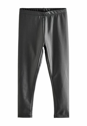 COATED - Leggings - Byxor - black