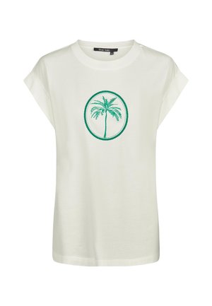 Marc Aurel, MARC AUREL SHIRT - Print T-shirt - off white