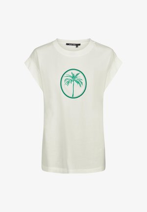 Marc Aurel, MARC AUREL SHIRT - Print T-shirt - off white