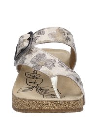 Josef Seibel ZEHENTRENNER TONGA - Sandály s odděleným palcem - creme multi