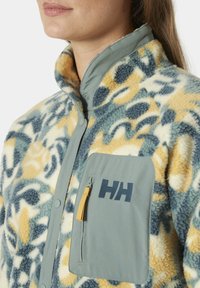 Helly Hansen IMPERIAL PRINTED SNAP - Flisinė striukė - sand bruce aop