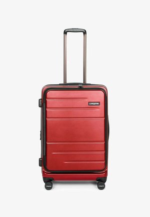 LANCASTER, CDG - Valise à roulettes - carmin