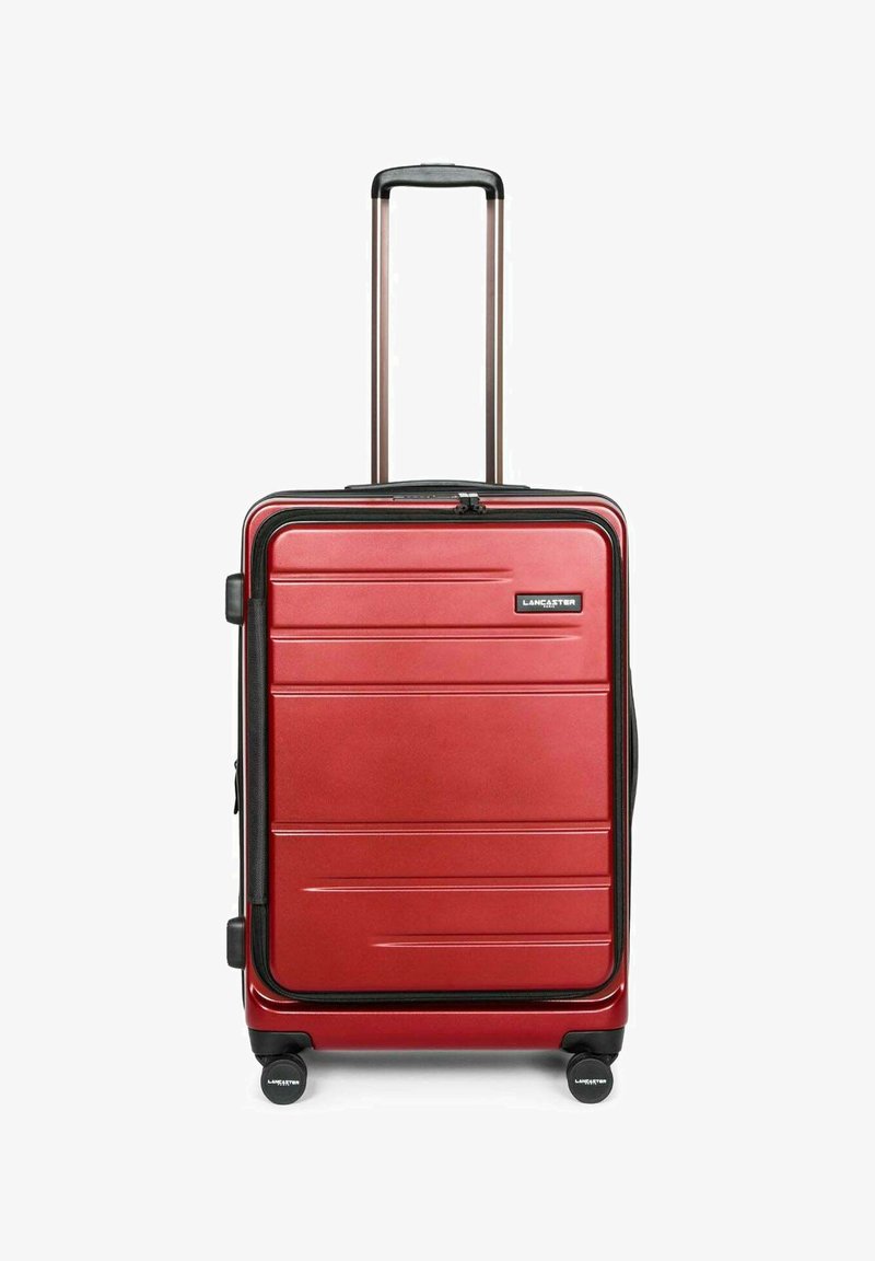 LANCASTER CDG - Valise à roulettes - carmin