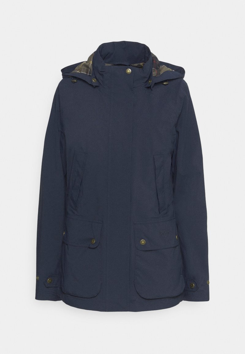 Barbour Halflange jas donkerblauw