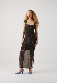 Even&Odd - Maxi dress - khaki/pink Thumbnail Image 1