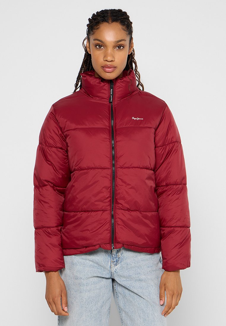 Pepe Jeans Winterjas donkerrood