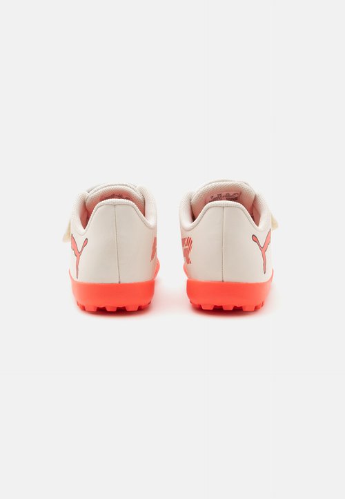 PUMA FUTURE 9 PLAY TT UNISEX - Turf football boots - sugared almond/white/ultra red/black — photo 3