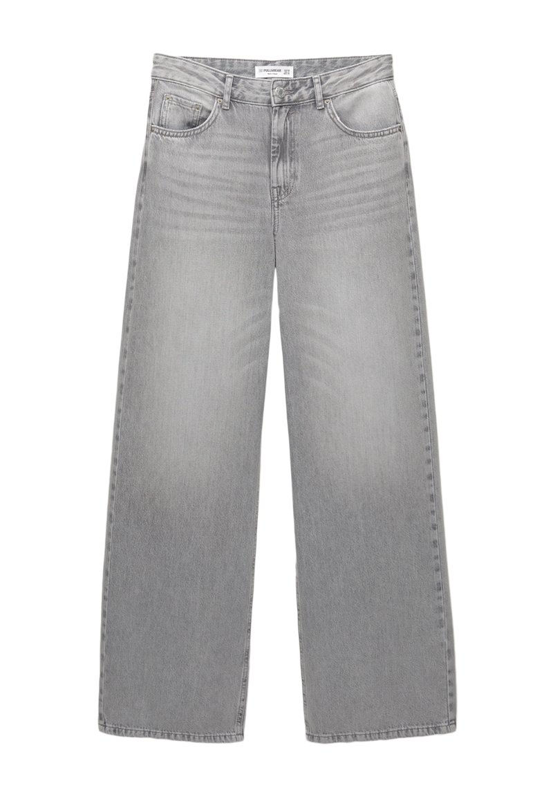 PULL&BEAR Relaxed fit jeans lichtgrijs