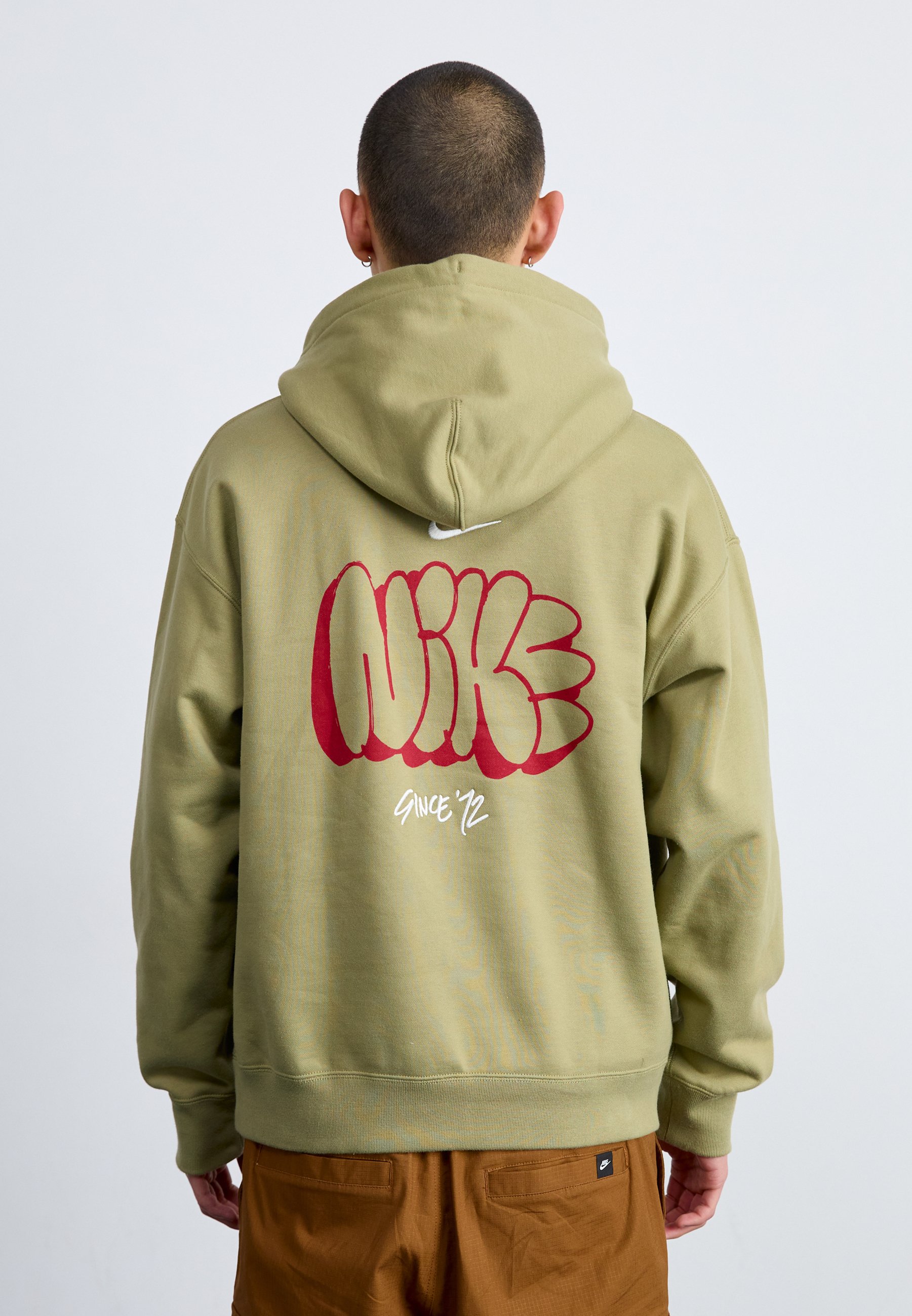 medium olive nike hoodie