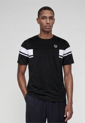 Sergio Tacchini, CAMARINDO PL T-SHIRT - T-shirt imprimé - black