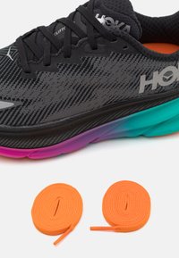 HOKA CLIFTON 9 GTX - Chaussures de running sur route - black/electric aqua