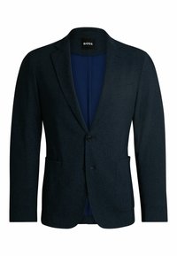 Unselected, dark blue four