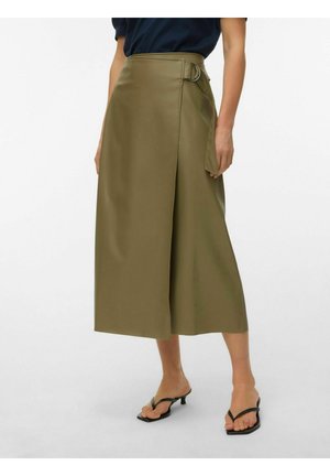 VMPOLLY MIDI - Jupe trapèze - boa