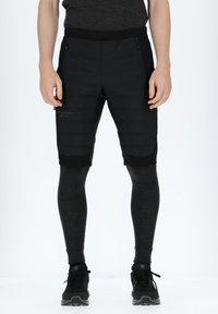 NORDIC HYBRID - Friluftsshorts - black charcoal