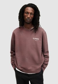 AllSaints Felpa - deep mauve purple