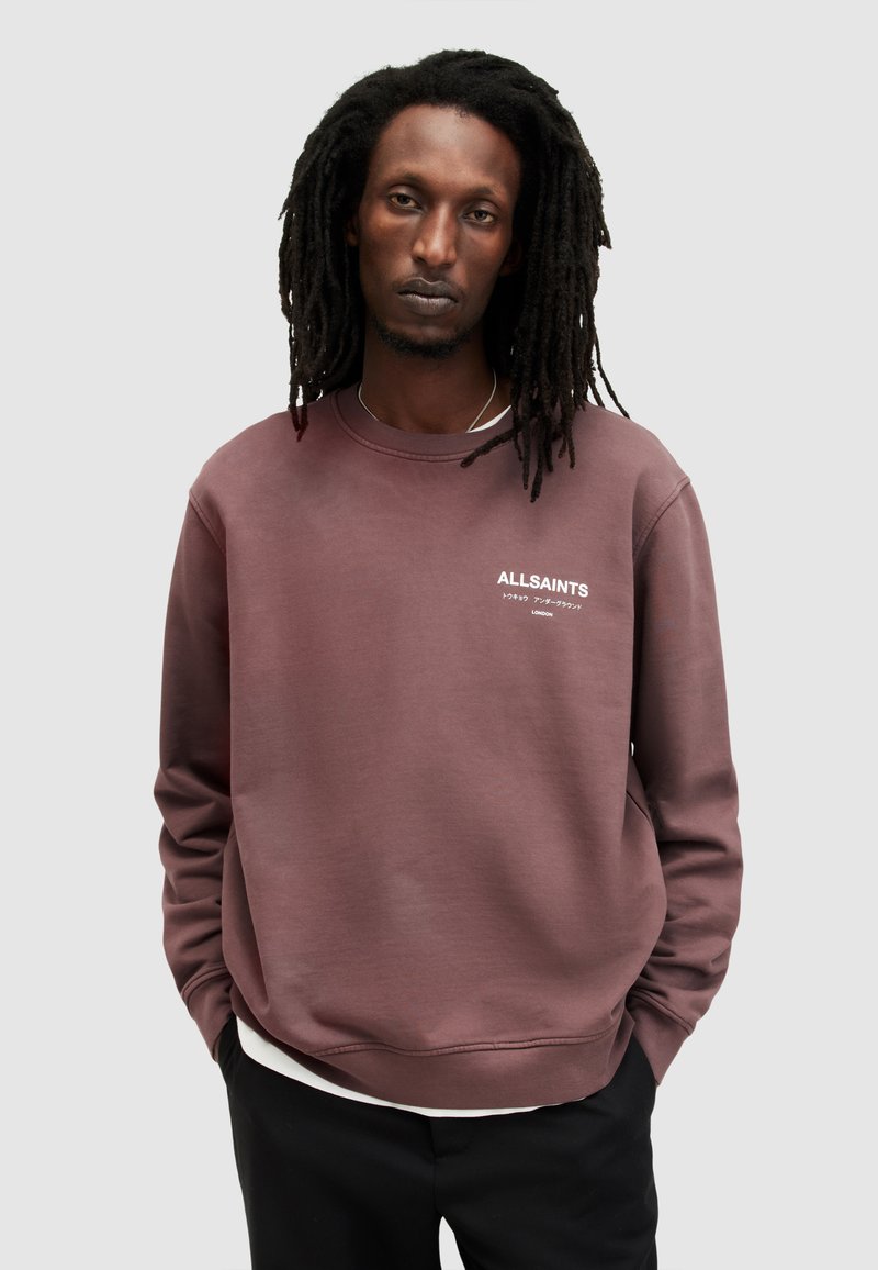 AllSaints Felpa - deep mauve purple