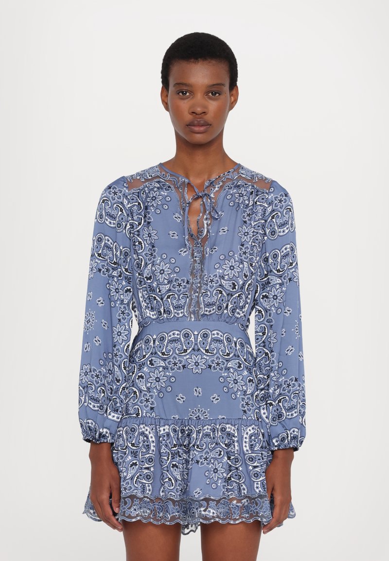 Maje RIBLUETTE - Rochie de zi - blue