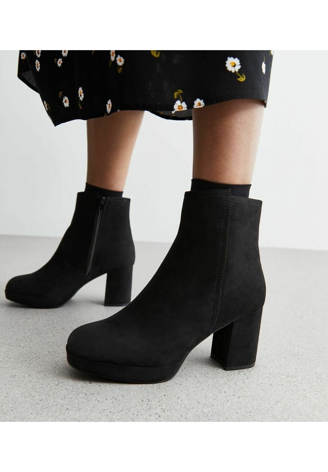 New Look High Heel Stiefelette black/schwarz (Pre-owned) Zalando