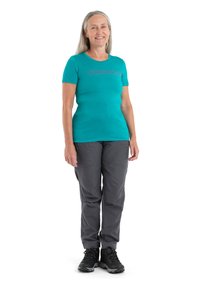 icebreaker MERINO 150 LIGHT WEIGHT TECH LITE II GRAPHIC - T-Shirt print - TEAL