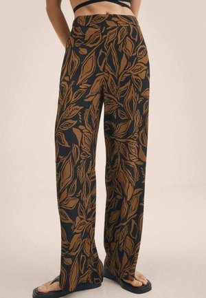 CLAUDIE - Trousers - braun