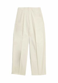 BARREL LEG - Pantalon classique - ecru