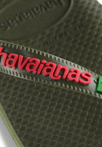 Havaianas HAVAIANAS FLIP FLOP BRASIL LOGO - Sapatos para piscina - khaki