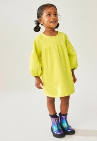Next TEXTURED-REGULAR FIT - Hverdagskjole - yellow