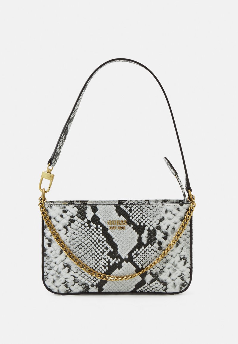 Guess KATEY MINI TOP ZIP BAG Handbag natural/white Zalando.ie