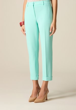 CROPPED - Chino - verde acqua