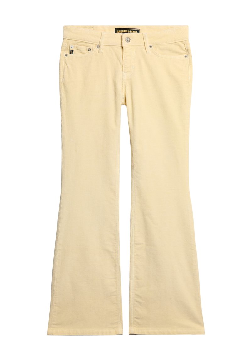 Superdry & Co Broek lichtgeel Superdry & Co Broek lichtgeel