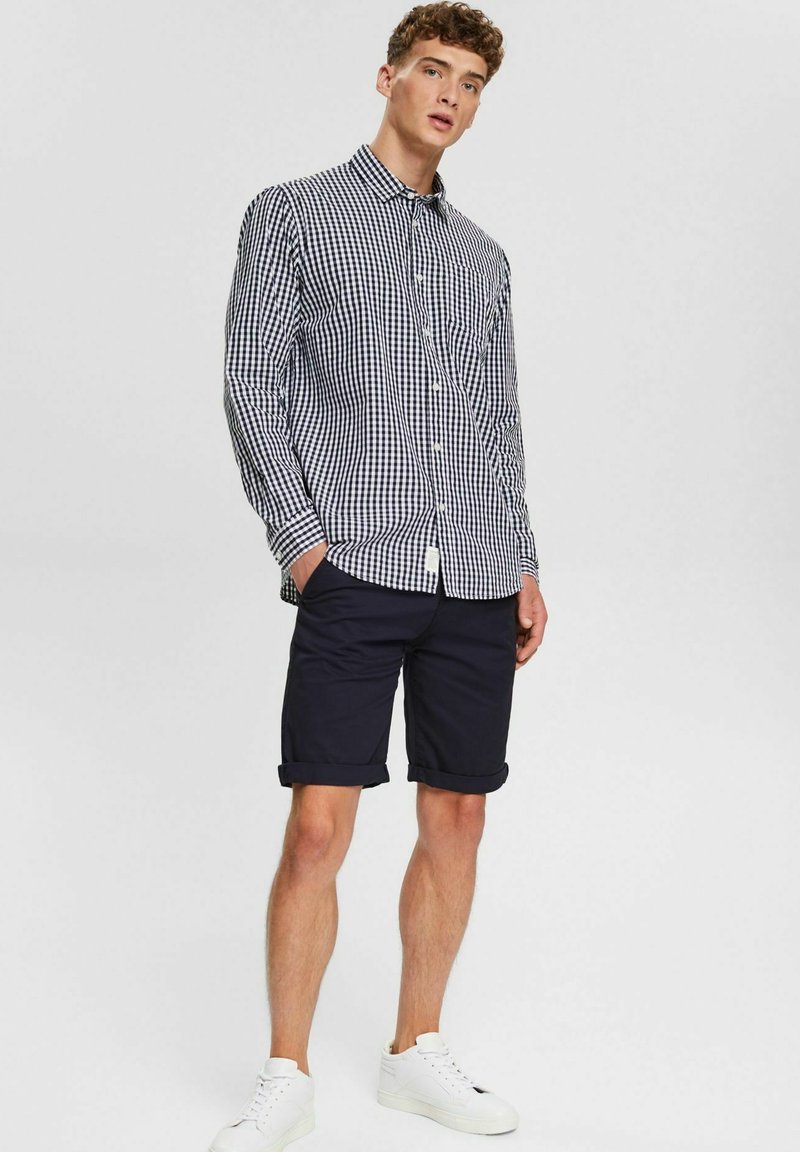 Herren Freizeithemden | Esprit Hemd navy/dunkelblau meliert - GD81840 Herren Freizeithemden | Esprit Hemd navy/dunkelblau meliert - GD81840