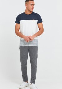 Solid SDOlivero - Hlače - grey melange meliert