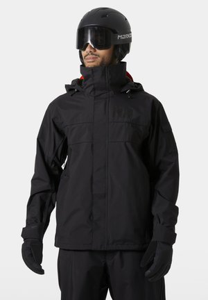 Helly Hansen, HELLY HANSEN UNISEX ULLR D SHELL JACKET - Giacca da snowboard - black