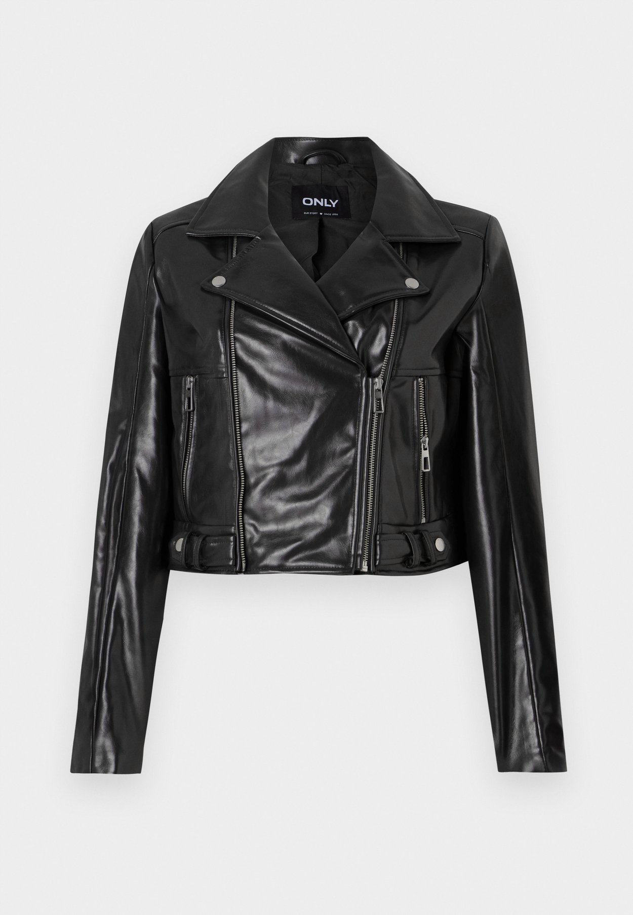 ONLKAMILLA PATENT SHOULDER BIKER