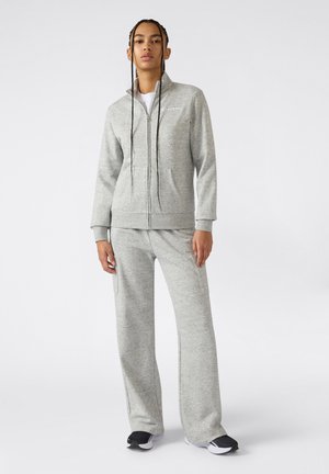 FULL ICONS CONTRAST - Sweat zippé - grey