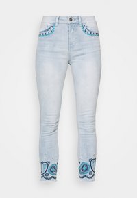 Desigual Skinny džíny - blue denim