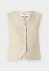 ONLCARO VEST - Waistcoat - oxford tan